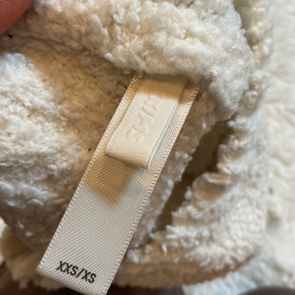 Skims Cozy Knit‎ Top Women XXS/XS Bone Excellent Boucle Sleeveless Scoop Neck - Picture 4 of 5